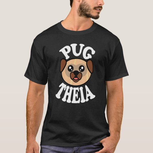 T-shirt Theia Pug Mignon (Devant)