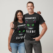 T-shirt Théière Physique Quantique Chat de Schrödinger Mor (Unisexe)