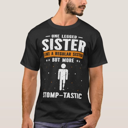 T-shirt Thème Bionique Jambe et Amputation Survivant Thème (Devant)