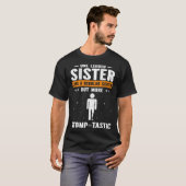 T-shirt Thème Bionique Jambe et Amputation Survivant Thème (Devant entier)