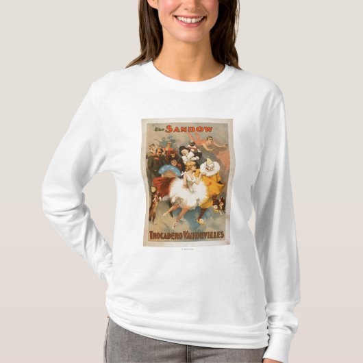 T-shirt Thème de carnaval de vaudevilles de Sandow (Devant)