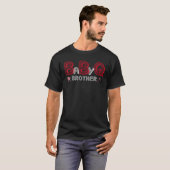 T-shirt Thème de douche pour bébé frère BBQ bébé douche th (Devant entier)