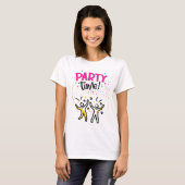 T-shirt Thème de fête (Devant entier)