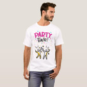 T-shirt Thème de fête (Devant entier)