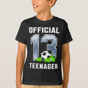T-shirt Thème de football pour la fête officielle d'annive