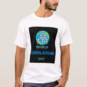 T-shirt Thème de la Journée mondiale de la population