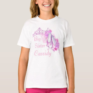 T-shirt Thème de la princesse Big Sister Ballet