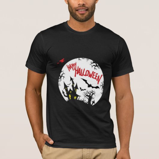 T-shirt thème Halloween (Devant)