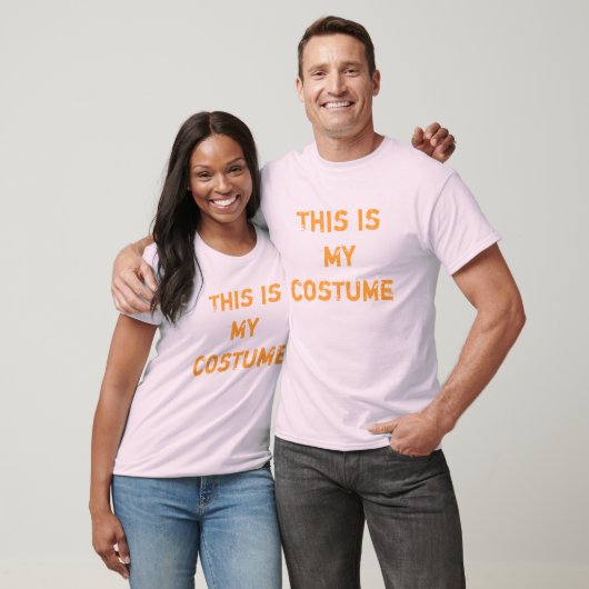 T-shirt Thème Halloween : "C'est mon costume" (Unisexe)