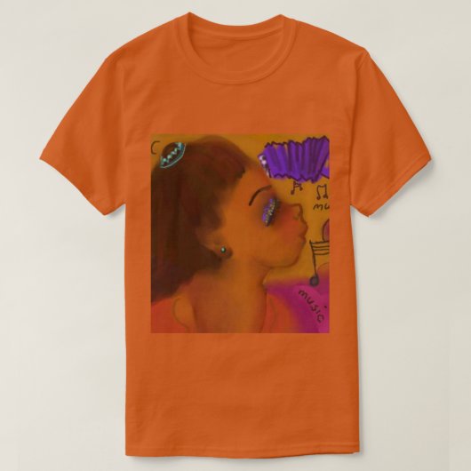 T-shirt Thème musical (Design devant)