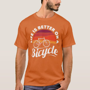 T-shirt Thème Rétro Cycliste Vélo Cyclisme Cycliste Citati