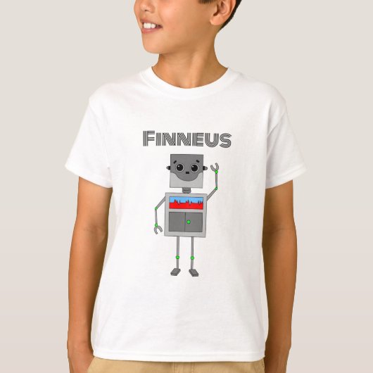 T-shirt Thème Robot personnalisé (Devant)