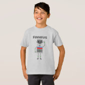 T-shirt Thème Robot personnalisé (Devant entier)