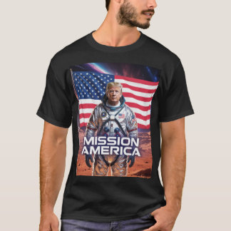 T-shirt Thème spatial futuriste