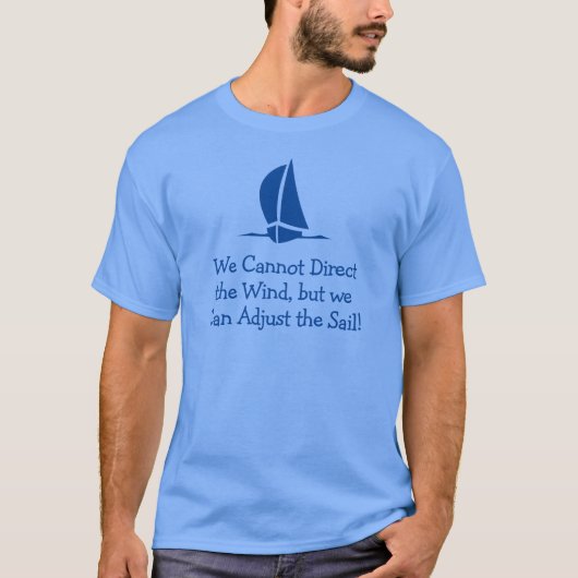 T-shirt Thème voile ou yachting (Devant)