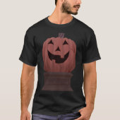 T-shirt themed pumpkin Oversized (Devant)
