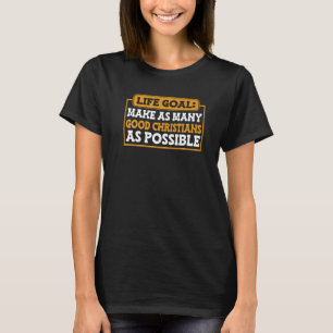 T-shirt Théologie de l'étude biblique christianisme Enseig