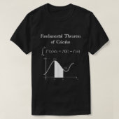 T-shirt Théorème fondamental du Calculus Math Enseignant N (Design devant)