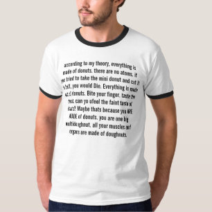 T-shirt théorie de beignet