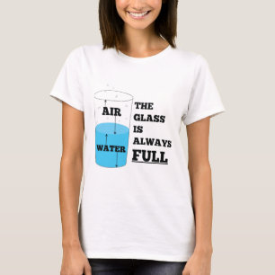 T-shirt Théorie en verre