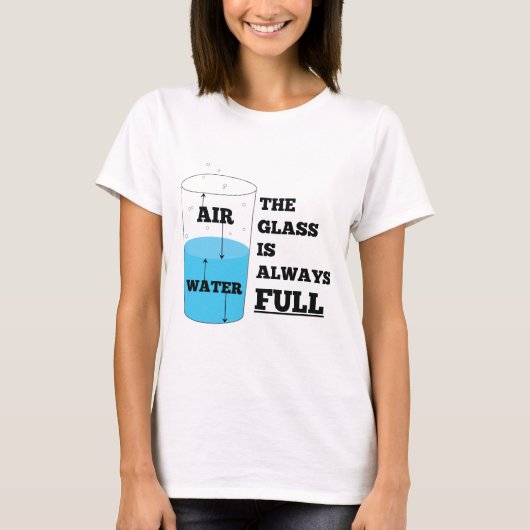 T-shirt Théorie en verre (Devant)