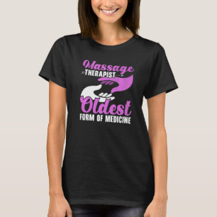 T-shirt Thérapeute de Massage Plus Ancienne Forme de Médec