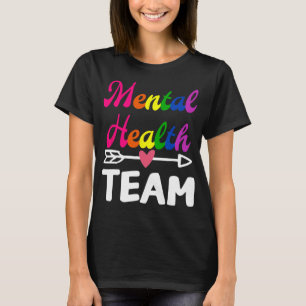 T-shirt Thérapeute de sensibilisation de l'équipe de santé