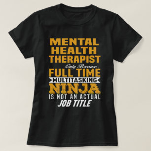 T-shirt Thérapeute en santé mentale