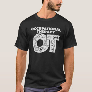 T-shirt Thérapeute professionnelle OT Thérapie Curati pédi