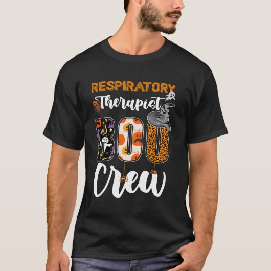 T-shirt Thérapeute respiratoire Boo Crew Ghost Therapy Hal (Devant)
