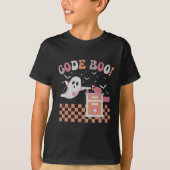 T-shirt Thérapeute respiratoire Code Halloween Boo Éffraya (Devant)