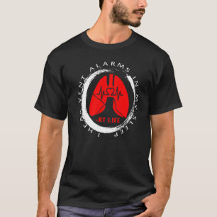 T-shirt Thérapeute respiratoire J'entends Vent Alarmes Rt 