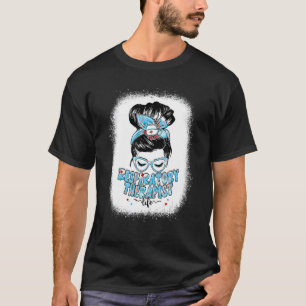 T-shirt Thérapeute respiratoire Vie Messeuse Bun Femmes mi