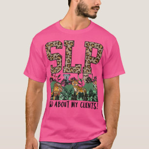 T-shirt Thérapeute vocale tendance SLP Thérapie mignonne L