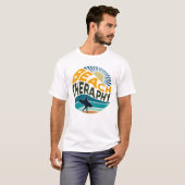 T-shirt Theraphie de plage (Devant entier)