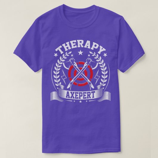 T-shirt Thérapie Axepert Drôle Ax Jeu de Jeu Ax Lov (Design devant)