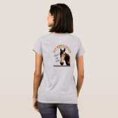 T-shirt Thérapie Cheval femme Zip Up (Dos entier)