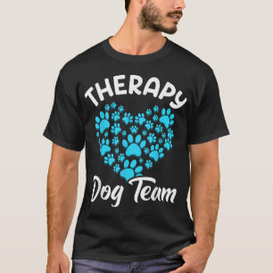 T-shirt Thérapie Chien Équipe Vêtements Pour Animaux Aidé