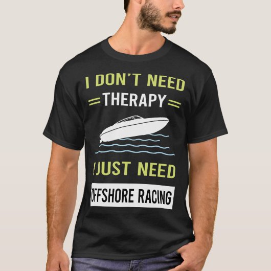 T-shirt Thérapie Courses Offshore (Devant)