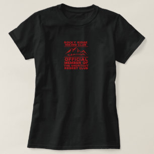T-shirt Thérapie de Randonnée Nom du club de randonnée min
