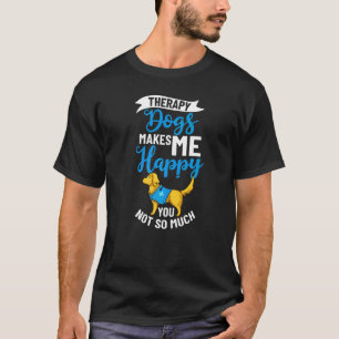 T-shirt Thérapie Dog Service de formation Chiens Assistanc