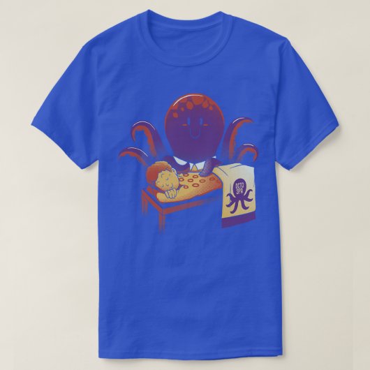T-shirt Thérapie d'upping Massage d'octopus par Tobe Fonse (Design devant)