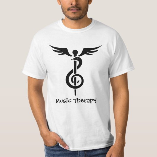 T-shirt Thérapie musicale (Devant)