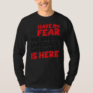 T-shirt Thérapie orthophoniste Assistant Thérapie SLP n'on