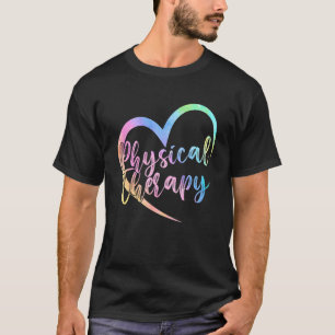 T-shirt Thérapie physique Amour du coeur Thérapeute physiq