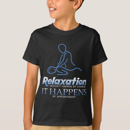T-shirt Thérapie physique Physiothérapeute Massage (Devant)