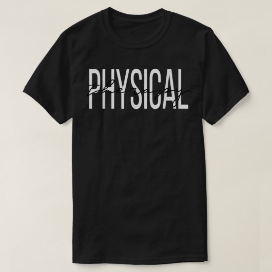 T-shirt Thérapie physique PT (Design devant)