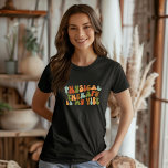 T-shirt Thérapie Physique Rétro super Est Mon Vibe, PT<br><div class="desc">T-shirt super 'physiothérapie est ma vibe'. Il fait un cadeau fantastique pour les physiothérapeutes.</div>