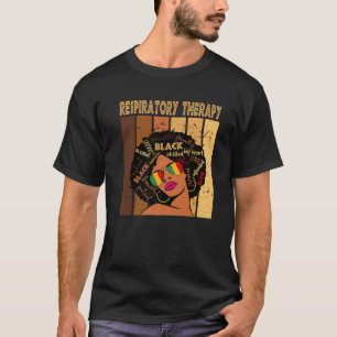T-shirt Thérapie respiratoire Afro Femmes Africaines Histo