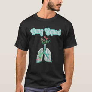 T-shirt Thérapie respiratoire Anatomie Poumon Corps Pulmon